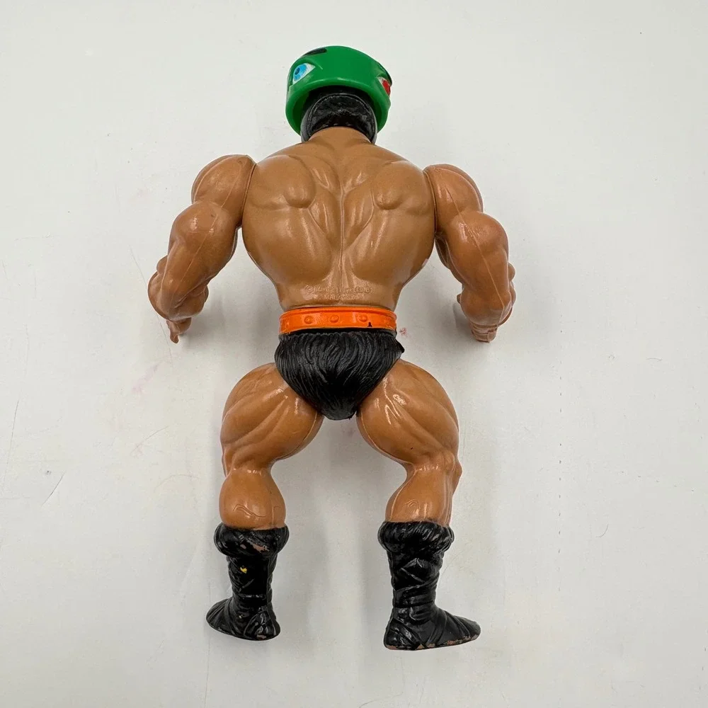 Mattel Tri-Klops Action Figure Unisex 5.5in Green Brown Good Vintage 1981 MOTU